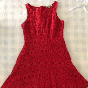 Red Lace Dress